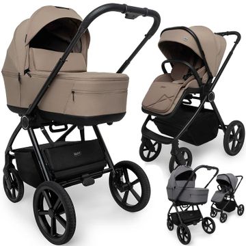 Muuvo ONE wózek 4w1 + fotelik Cybex CLOUD T + baza T