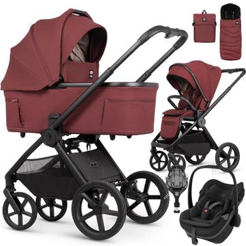 Venicci UPLINE 3 wózek 4w1 + Maxi Cosi PEBBLE SLIDE PRO + baza FamilyFix SLIDE PRO
