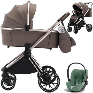 Adamex SPARK wózek 3w1 + fotelik Cybex CLOUD T i-Size