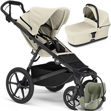 Thule URBAN GLIDE 4 wózek 3w1 + fotelik Cybex CLOUD T i-Size