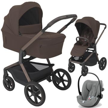 Espiro NOBLE wózek 3w1 + fotelik Cybex CLOUD G3