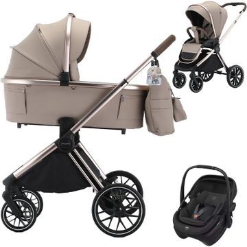 Adamex SPARK wózek 3w1 + fotelik Maxi Cosi CORAL SLIDE PRO