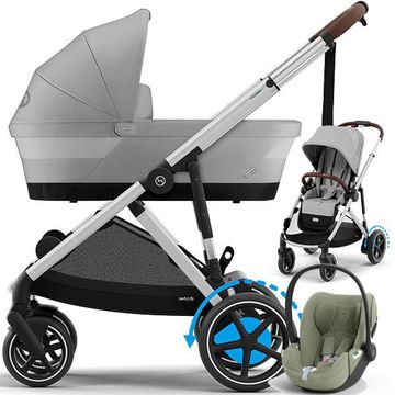 CYBEX E-GAZELLE S wózek 3w1 + fotelik Cybex CLOUD T