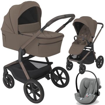 Espiro NOBLE wózek 3w1 + fotelik Cybex CLOUD G3