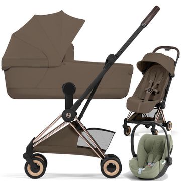 Cybex COYA STYLE wózek 3w1 + fotelik Cybex CLOUD T i-Size