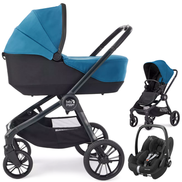 BABY JOGGER CITY SIGHTS wózek 3w1 + Maxi Cosi PEBBLE PRO + folia za 1 zł