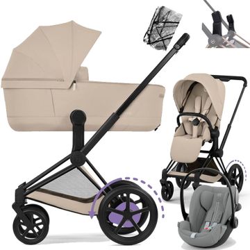 Cybex e-PRIAM 5.0 COMFORT wózek 3w1 + fotelik Cybex CLOUD G3 i-Size