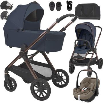 Espiro CODE wózek 3w1 + fotelik Maxi Cosi PEBBLE 360 PRO 2