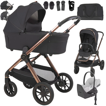 Espiro CODE wózek 4w1 + fotelik Cybex CLOUD T i-Size + baza