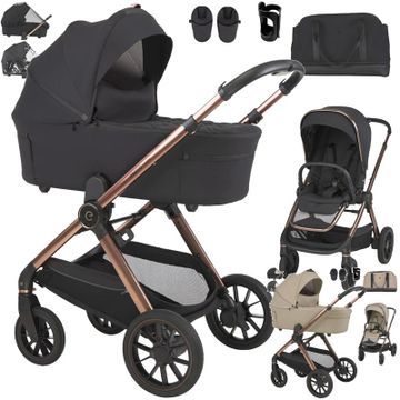 Espiro CODE wózek 4w1 + fotelik Maxi Cosi PEBBLE 360 PRO 2 + baza