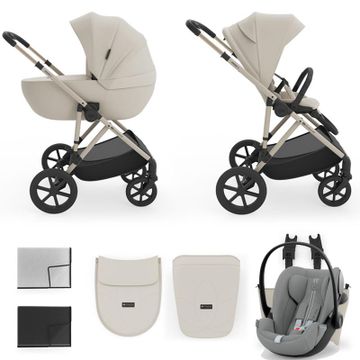Kinderkraft PRIME 3 wózek 3w1 z fotelikiem Cybex CLOUD G3 i-Size