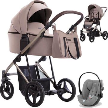 BEBETTO FLAVIO PREMIUM CLASS wózek 3w1 z fotelikiem Cybex CLOUD G i-Size
