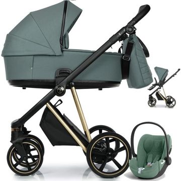 ROAN IVI 2.0 wózek 3w1 + fotelik Cybex CLOUD T i-Size