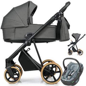 ROAN IVI 2.0 wózek 3w1 + fotelik Maxi Cosi CORAL 360