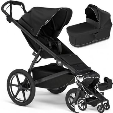 Thule URBAN GLIDE 4 wózek 3w1 + fotelik Maxi Cosi PEBBLE 360 PRO 2 i-Size