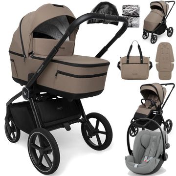 Muuvo FIVE wózek 3w1 + fotelik Cybex CLOUD G3