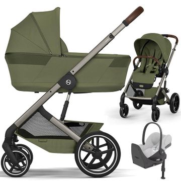 Cybex BALIOS S LUX FOLD wózek 4w1 + Cybex CLOUD T PLUS + baza T