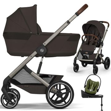 Cybex BALIOS S LUX FOLD 4w1 + fotelik Cybex CLOUD G3 i-Size + baza G