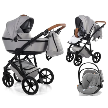 JUNAMA SPACE wózek 3w1 z fotelikiem Cybex CLOUD G i-Size