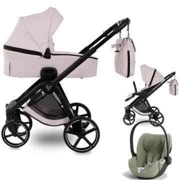 Junama MAMI wózek 3w1 z fotelikiem Cybex CLOUD T i-Size