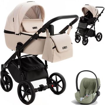 Adamex NOLA Standard wózek 3w1 z fotelikiem Cybex CLOUD T i-Size