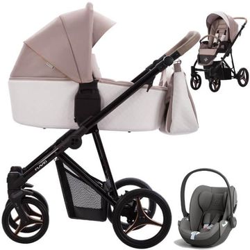 BEBETTO FLAVIO wózek 3w1 z fotelikiem CYBEX CLOUD T i-Size