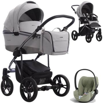 BEBETTO BRESSO PREMIUM wózek 3w1 | fotelik CYBEX CLOUD T i-Size