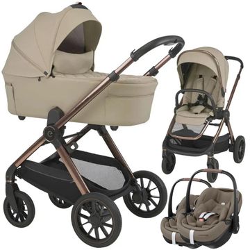 Espiro CODE wózek 3w1 + fotelik Maxi Cosi PEBBLE 360 PRO 2