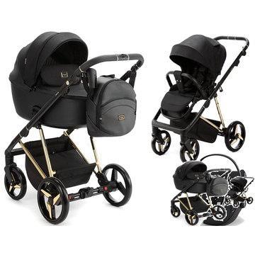 Adamex BLANC SPECIAL EDITION wózek 3w1 z fotelikiem Cybex CLOUD G i-Size