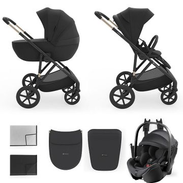 Kinderkraft PRIME 2 wózek 3w1 z fotelikiem Britax BABY-SAFE PRO