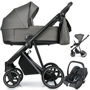 ROAN IVI 2.0 wózek 3w1 + fotelik Maxi Cosi CABRIO FIX i-Size