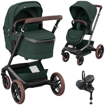Maxi Cosi FAME wózek 4w1 + fotelik Maxi Cosi PEBBLE 360 PRO 2 + baza