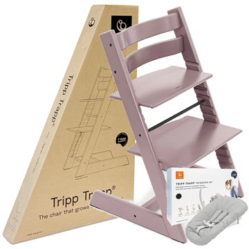 STOKKE TRIPP TRAPP krzesełko do karmienia + Newborn Set