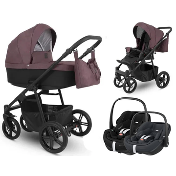 CAMARELO PICCO wózek 3w1 z fotelikiem Maxi Cosi PEBBLE 360 PRO 2