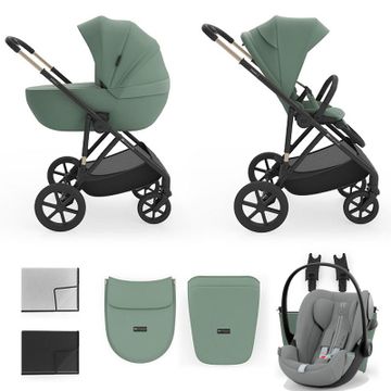 Kinderkraft PRIME 3 wózek 3w1 z fotelikiem Cybex CLOUD G3 i-Size
