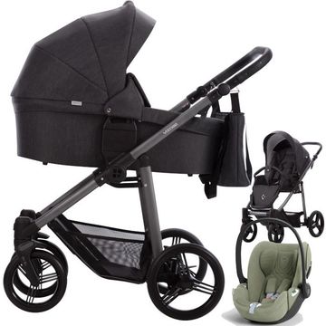 BEBETTO VULCANO wózek 3w1 z fotelikiem CYBEX CLOUD T i-Size