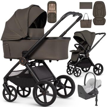Venicci UPLINE 3 wózek 4w1 + fotelik Cybex CLOUD T i-Size + baza T