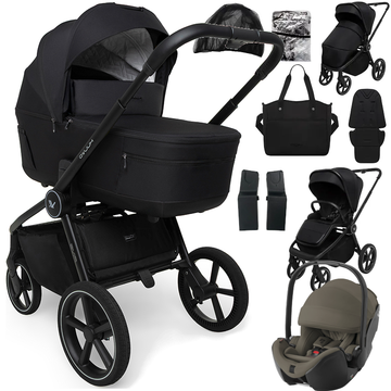 Muuvo FIVE wózek 3w1 + fotelik Britax BabySafe PRO