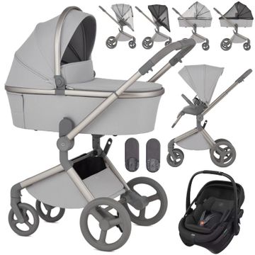 Anex FLO wózek 3w1 + fotelik Maxi Cosi CORAL SLIDE PRO