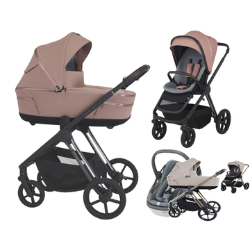 ESPIRO MILOO wózek 3w1 + fotelik Maxi Cosi CORAL 360