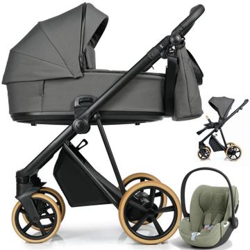 ROAN IVI 2.0 wózek 3w1 + fotelik Cybex CLOUD T i-Size