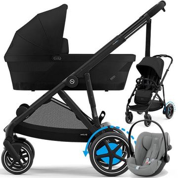 CYBEX E-GAZELLE S wózek 3w1 + fotelik Cybex CLOUD G3 i-Size