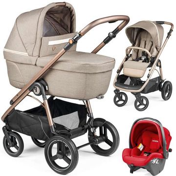 PEG PEREGO VELOCE TC BELVEDERE wózek 3w1 z fotelikiem VIAGGIO SLK