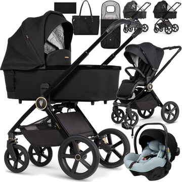 Venicci UPLINE 2 wózek 4w1 + fotelik Avionaut PIXEL PRO 2.0 + baza IQ ORBIT