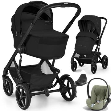 Cybex TALOS S LUX FOLD wózek 4w1 + fotelik Cybex CLOUD T PLUS i-Size + baza T