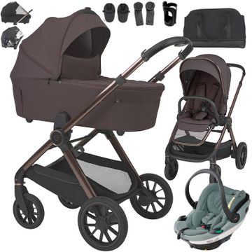 Espiro CODE wózek 3w1 + fotelik BeSafe iZi GO BEYOND