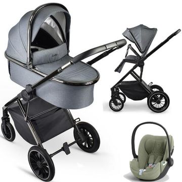 IBEBE PRO wózek 3w1 z fotelikiem Cybex CLOUD T i-Size