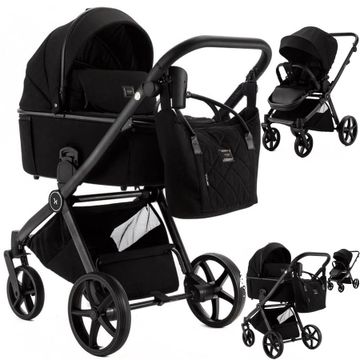 Adamex ALFA NATURA wózek 3w1 + Maxi Cosi PEBBLE 360 PRO 2