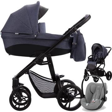 BEBETTO HOLLAND wózek 3w1 z fotelikiem CYBEX CLOUD G i-Size