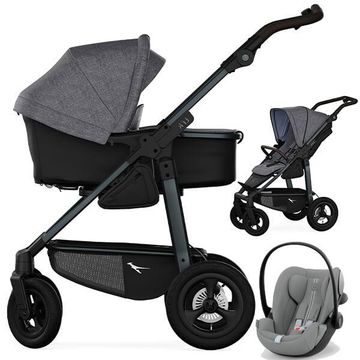 TFK MONO 4 wózek 3w1 z fotelikiem Cybex CLOUD G3 i-Size